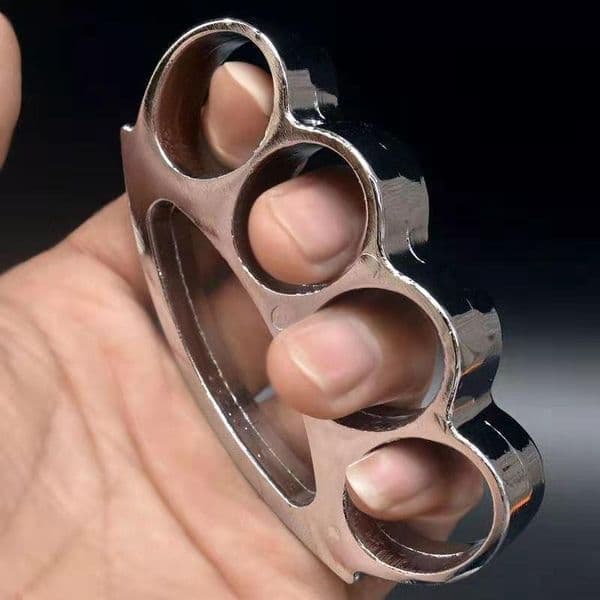 2025 Brass Knuckles Knuckle Duster Outdoor Self-defense Protection ket Portable EDC Tool S260528