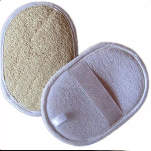 20pcs Natural Loofah Luffa Pad Body Exfoliation Scrubber Bath Shower Spa Sponge bath accessories Clean Smooth Skin Wholesale