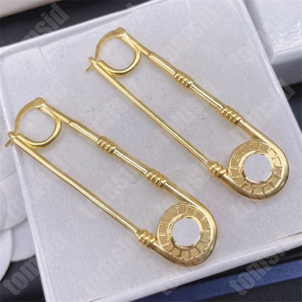 2023-Designer For Ear Stud Designers Gold Hoop Luxury Earrings Brand Crystal Classic Women Wedding Party Jewelry Woman