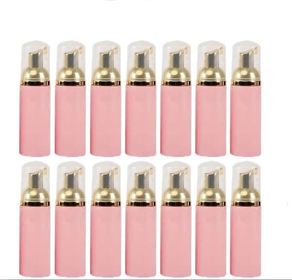 Liquid Soap Dispenser 14PCS 60ML Foam bottle soap mousse liquid dispenser plastic Empty Cosmetic foam shampoo lotion bottle foam bottle 230317