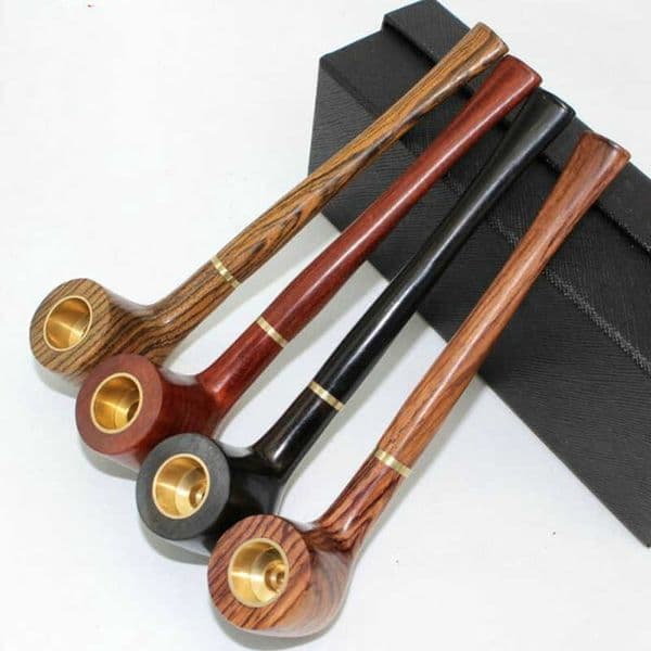 Solid wood production purple light sandalwood blood sandalwood yellow flower pear three smoke pot bucket filter element smoke oil can be cleaned
