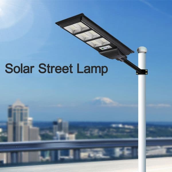 600W 500W 400W 300W 200W 100W Solar Street Light Radar Induction Sensor Outdoor Spotlight Dusk-to-Dawn crestech168