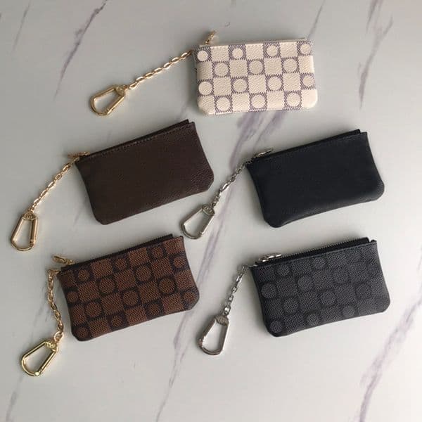 with dust bags and box KEY POUCH POCHETTE CLES Designers Fashion handbag Women Mens Credit Card Holder Coin Purse Luxurys Wallet Bag