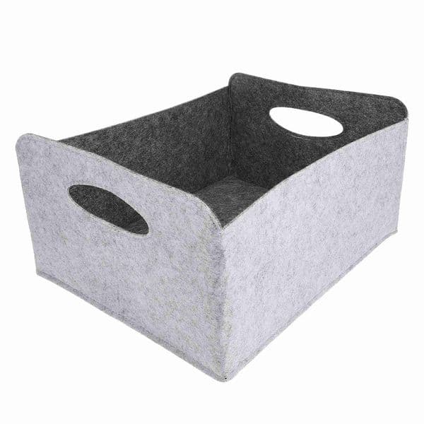 Boxes Basket Storage Felt Baskets Holder Organizer Toy Bin Empty Gift Clothes Container Closet Laundry Box Bins Sundry Sundries P230324