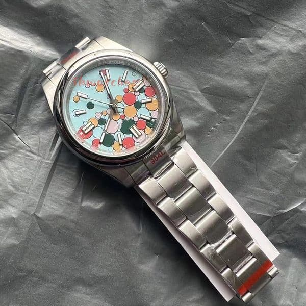 High Quality Classic Woman Watch NO Date Clock mechanical Automatic Movement Stainless Steel Watches 31mm.36mm.41mm. Blue New Face Hardlex Glass 217-2