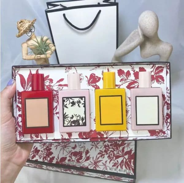 High quality Attractive Perfume Set Women Perfume Suit 30ml *4piece Fragrance Collection Floral Note Different Fragrances for any skin Aroma therapy