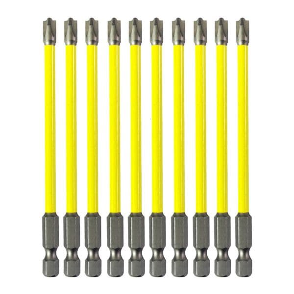 Screwdrivers 10PCS 110mm Magnetic Slotted Cross Screwdriver Bit For Electrician FPH2 Alloy Steel Screwdriver Bit Batch Head Hand Tools Sets 230508