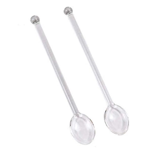 Coffee Scoops 1pc clear glass stirring coffee spoon tea spoon crockery eco-friendly tableware gift P230509