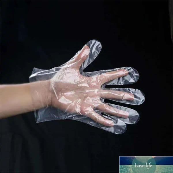 2026 100Pcs/Bag Plastic Disposable Food Prep Gloves For cologne Cooking,Cleaning,Food Handling perfume Kitchen Accessories Classic Free Shipping
