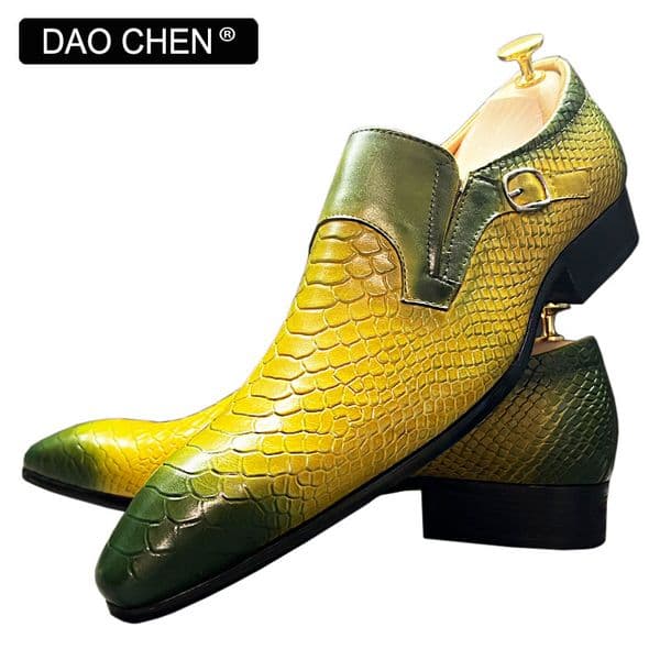 Shoes ITALIAN Dress MEN S CASUAL GENUINE LEATHER BLACK MIXED COLORS MONK STRAP MEMS DRESS SHOES WEDDING OFFICE BANQUET LOAFERS FOR CAUAL COLOR TRAP MEM DRE HOE LOAFER