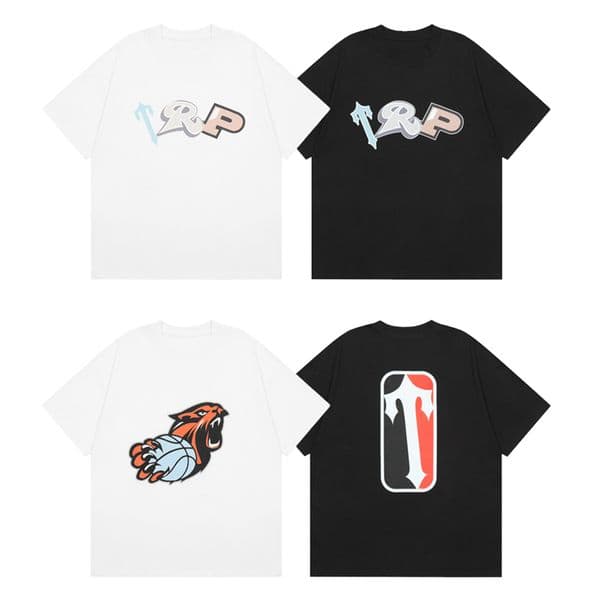 Luxury Mens T Shirt Classic Basic Letter Printing Round Neck Short Sleeve Couple Breathable T-shirt Casual Fashion Top