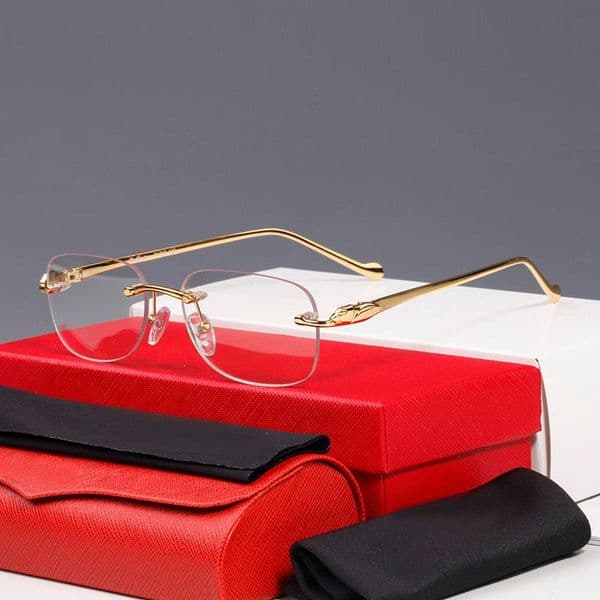 2026 New Mens Designer Glasses Signature outdoor Sunglasses Cheetah Classic Rectangle Metal Series Vivid And Panther Fashion Eyewear Gold Sonnenbrille Gafas Par