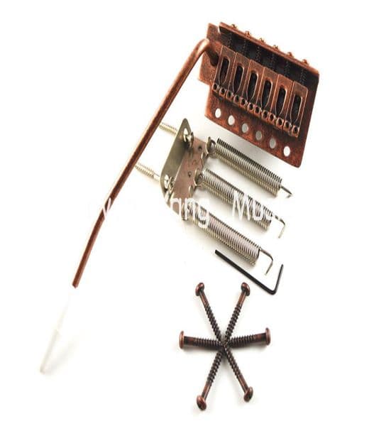 Bronze Electric Guitar Bridge Tremolo Bridge System For Fender Strat Style Electric Guitar Wholes