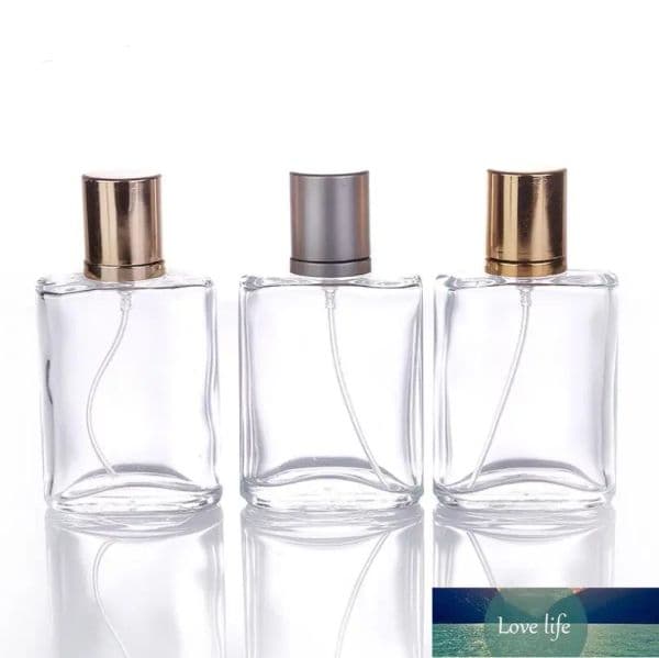 30ml Crystal Glass Spray Perfume Bottle Clear Perfume Atomizer Thick Glass Empty Spray Perfume Bottle Classic