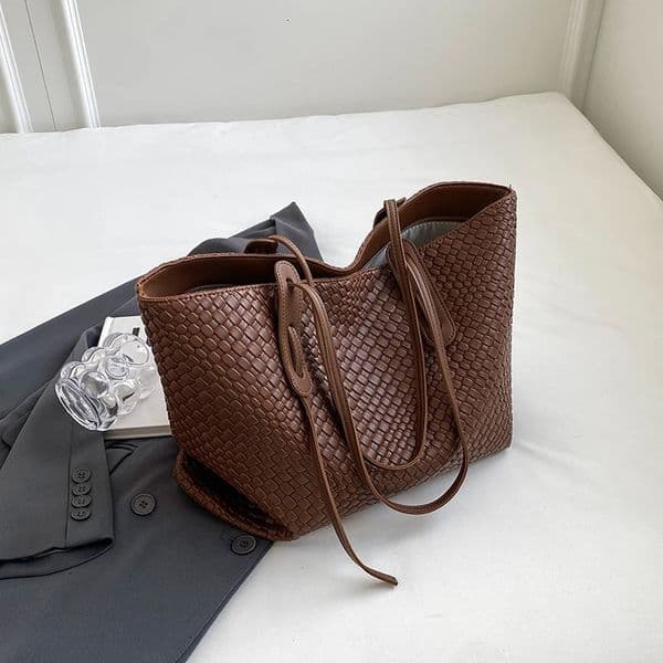 Evening Bags Large Capacity Handbags for Women Winter PU Leather Fashion trend Shoulder Side Bag Vintage Shopper Shopping Office 231205