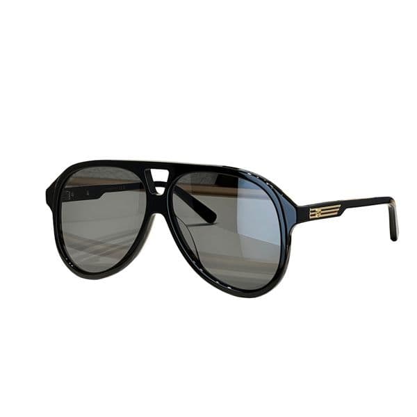 New fashion design men 1286 pilot shape plank frame simple and popular style high end outdoor UV400 protection glasses designer sunglasses come with case
