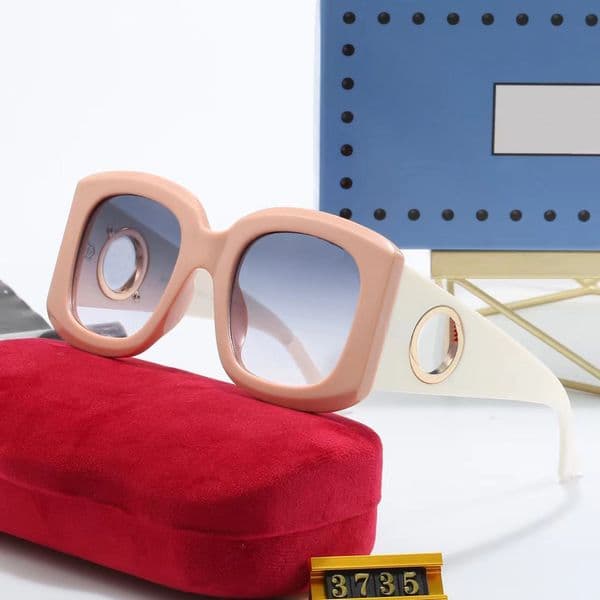 Fashion Designer Sunglass High Quality Beach Sunglasses Women Men Glasses Womens Sun glass lens Unisex