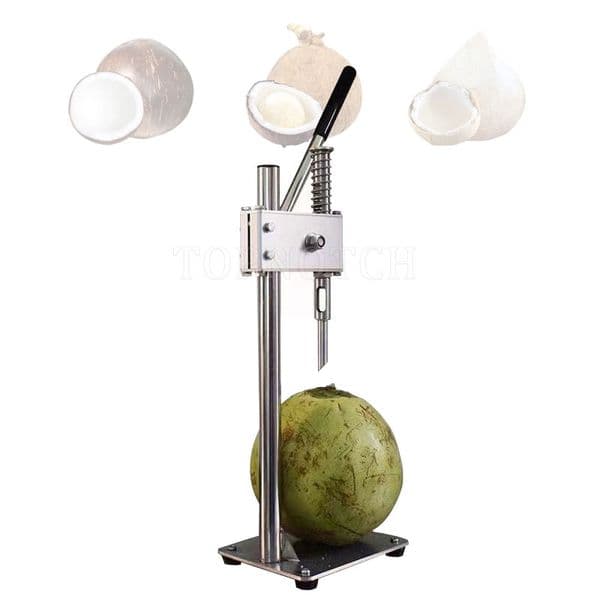 Commercial Mini Hand Press Coconut Hole Opener Extractor Green Coconut Lever Manual Hole Punch Machine