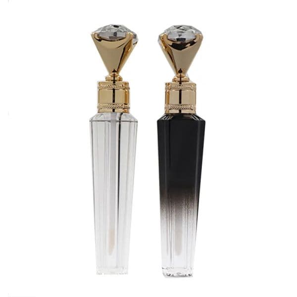 wholesale Diamond DIY Lip Gloss Tubes Bottles Clear Empty LipGlosss Tube Lips Glosss Travel Bottle Packaging Containers Refillable