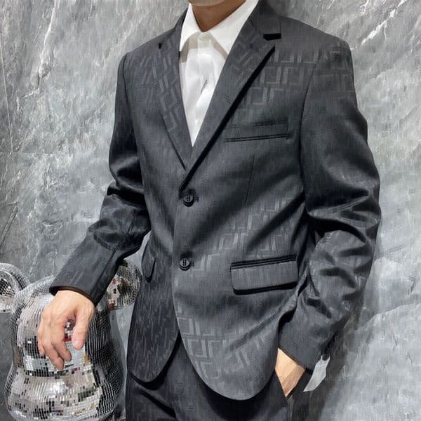 Desinger Men Blazer jacket Cotton Linen Fashion Coat Designer Jackets classic full letters Business Casual Slim Fit Formal Suit Blazer Men Suits Styles
