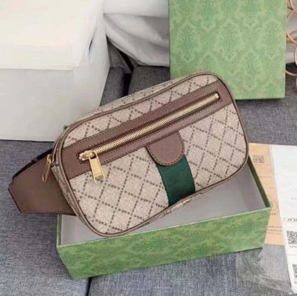 Classic Designer Waist Bags Mens Women Handbags Fashion Letters Shoulder Bags Lady Crossbody Bag 2 Styles