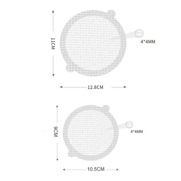 Upgrade 10Pcs Anti-Blocking Filter Screen Disposable Floor Sticker Hair Catcher Drain Stopper Cover Kitchen Bathroom Accessories B2