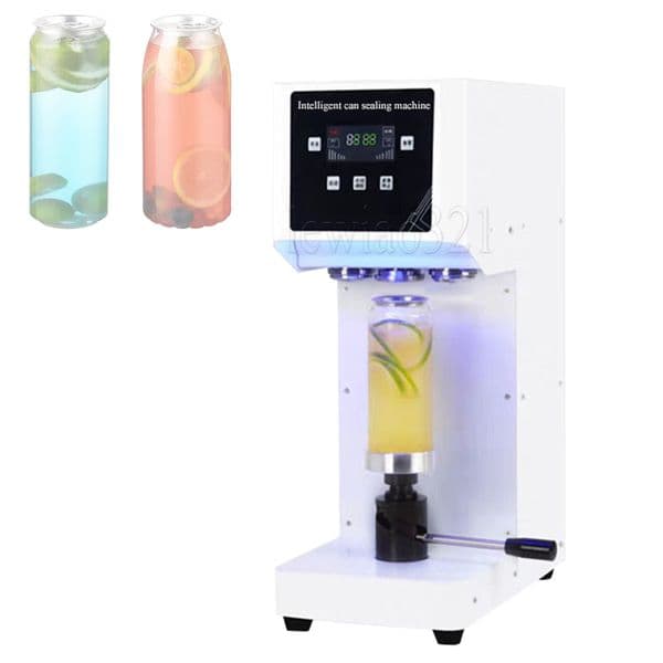 Commercial Can Sealing Machine Can Sealer Milk Tea Beverage Bottle Aluminum Bottle Sealing Machine