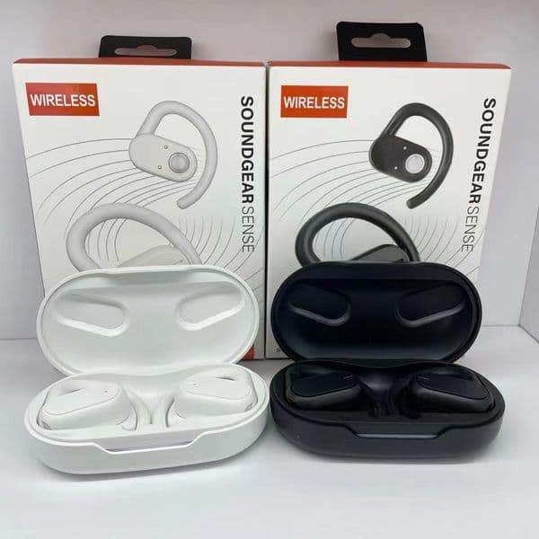 Sound Gear Sense Bone Conduction Earhook Bluetooth Earphones Wireless TWS Touch Control Headset Earbuds