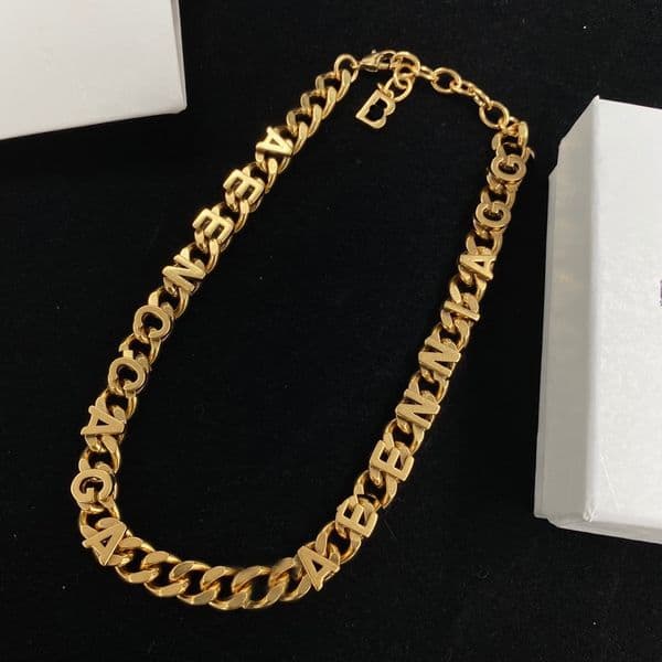 Fashion Necklace Bracelet Women Luxury Classic Men's Bracelet Gold Silver Jewelry Girl Women Wedding Birthday