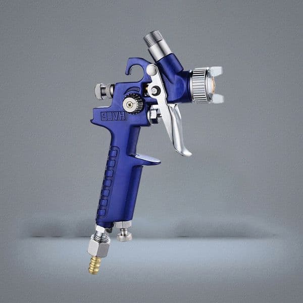 08mm10mm Nozzle H2000 Professional HVLP Mini Paint Spray Gun Portable Airbrush For Painting Car Aerograph Pneumatic Gun 210719