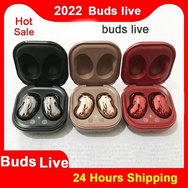 Earphones TWS Buds live Sports Wireless Earbuds Bluetooth Earphone 9D Stereo R180 Headset For all Smartphones Samsung iphone Buds live