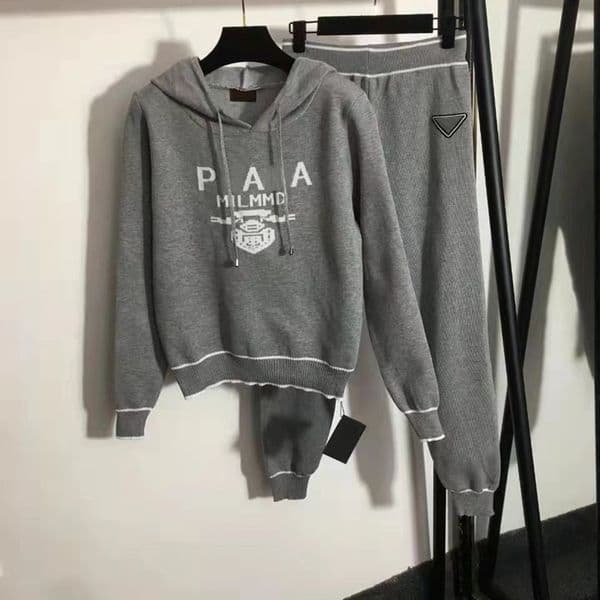 Pure Cotton Women's Tracksuit Set - Comfortable Designer Sportswear Activewear In Solid Colors 373e