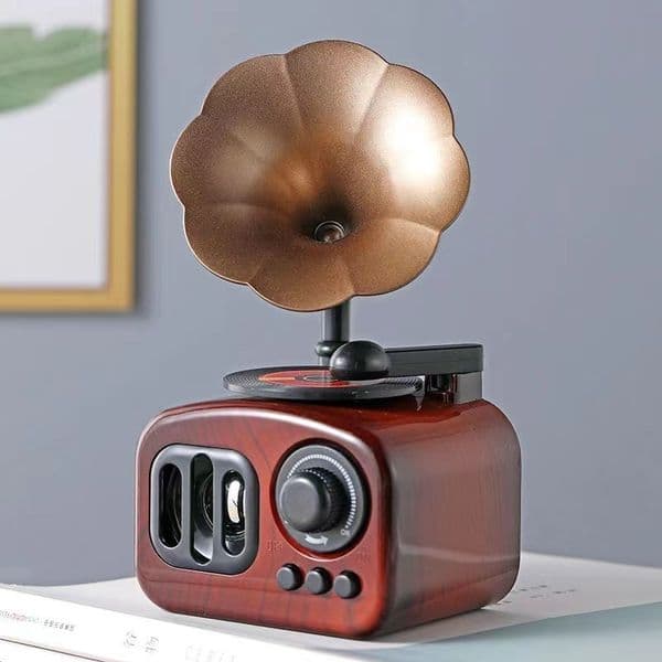 Novelty Items Retro and Nostalgic Phonograph Music Box Classical Art Music Box Handicraft Tabletop Decorations Decoration Home Decoration 230707