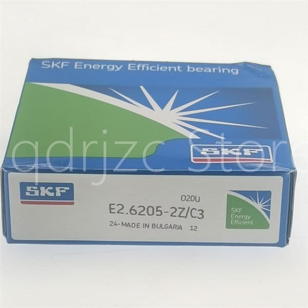 SKF Energy saving and environmental protection deep Groove Ball Bearing E2.6205-2Z/C3 Nylon cage 25mm X 52mm X 15mm