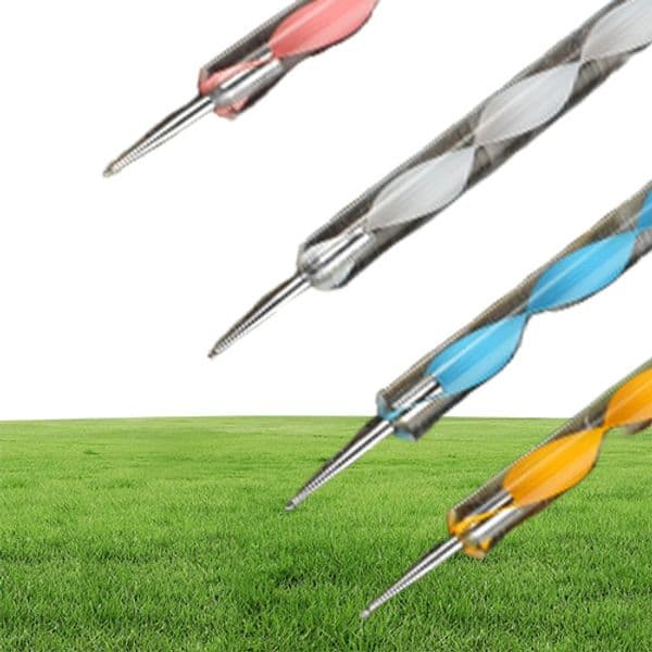 Dotting Pen kit Nail Brush Dotting Painting Drawing Nail Art Brush Gel Polish Rhinestones Tools Gel Painting Pen