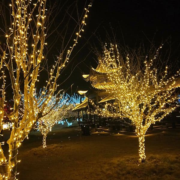 10M LED String Light Christmas Lights Indoor Outdoor Tree Decoration 100 LEDs Waterproof Holiday Garland Fairy Lights
