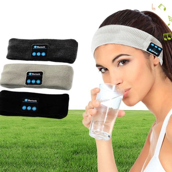 Bluetooth Music Headband hats Sleeping Headwear earphones Speaker Runing Headset Fashion Runing Sport Hat