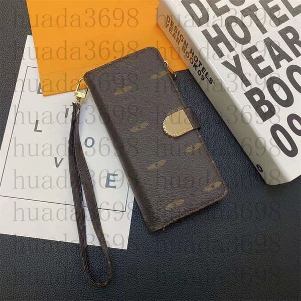 Luxury Designer Brand Phone Cases for iPhone 18 17 16 15 Pro Max 14Plus 14 13 13Pro 12 11 XR Samsung S25 S24 S23 S22 Note 20 Zipper Fur Mobile Cover Fashion PU Leather Case
