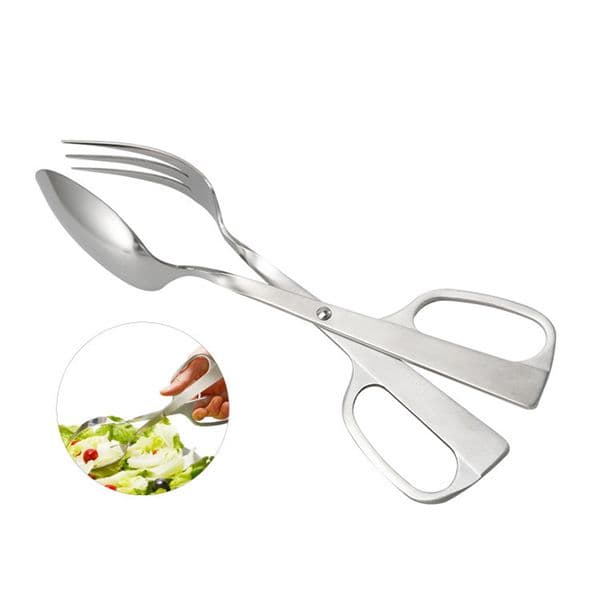 Stainless Steel Salad Clips - Thickened Mirror Finish, Food Bread Clips, Sier, Kitchen & Cafeteria Tools