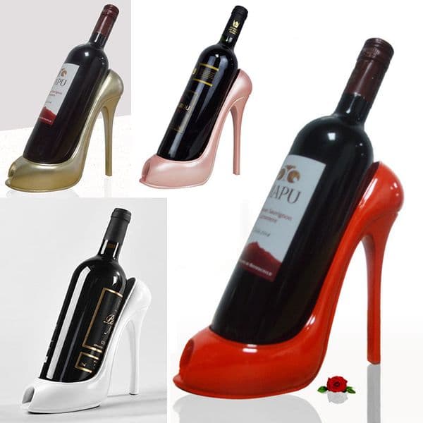 High Heels Wine Rack Silicone Wine Bottle Holder Rack Shelf Home Party Restaurant Living Room Dining Table Decorations