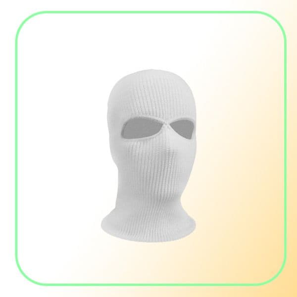 New Army Tactical Winter Warm Ski Cycling 2 Hole Balaclava Hood Cap Full Face Mask260s