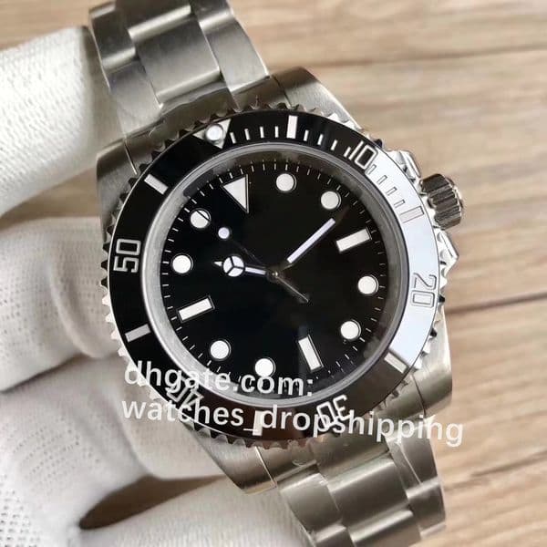 Luxury Watch for Man Designer No Date 40mm V6 114060 Wtches Automatic Movement Mechanical Stainless Steel Luminous Sapphire Sports High Quality