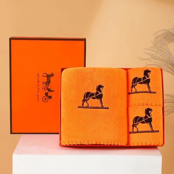 2026 New New Three Piece Suit Coral Fleece Towel Annual Meeting Gifts Embroidered Business Present Towels Free Shipping