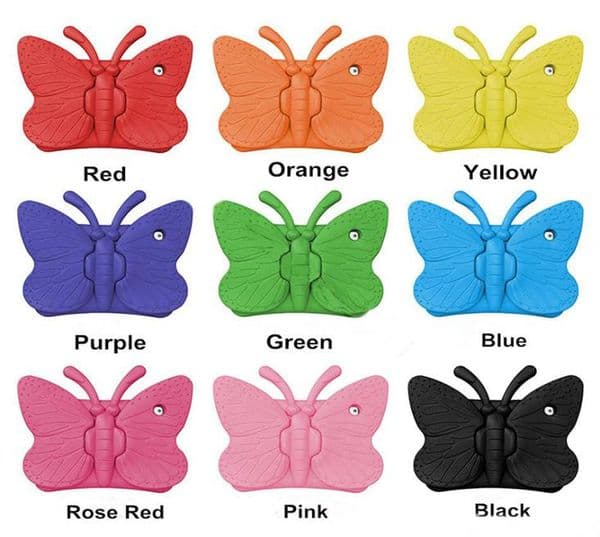 3D Cartoon Shockproof Butterfly EVA Kids Tablet Case for ipad pro 11 2/3/4 air 2 9.7 10.2 10.5 mini 6 1/2/3/4/5