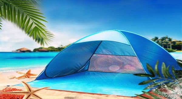 Fully Automatic Setup Camping Beach Shade Tent Speed Open Outdoor UV Protection Waterproof Ventilation Shading Tents And Shelters