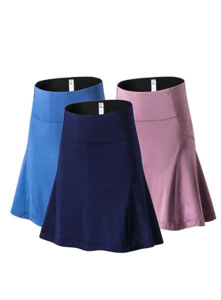 Tennis Skirts Yoga Skirt Skorts Sport Fitness Short Running High Waist Quick Drying Anti Exposure Badminton Tracksuit