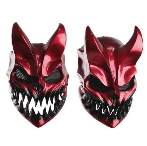 Halloween Slaughter to Prevail Mask Deathmetal Kid of Darkness Demolisher Shikolai Demon Masks Brutal Deathcore Cosplay Prop thumbnail 2