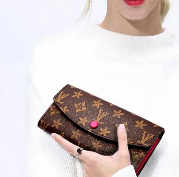 Luxurys Designers fashion Genuine Leather Folding Wallet Cute Coin Purse Women's Credit Card Holder louise Purse vutton Crossbody viuton Bag thumbnail 2