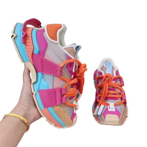 Preminum Sneaker Shoe Fashion Sneakers Women Designer Shoes EU35-41 H9921