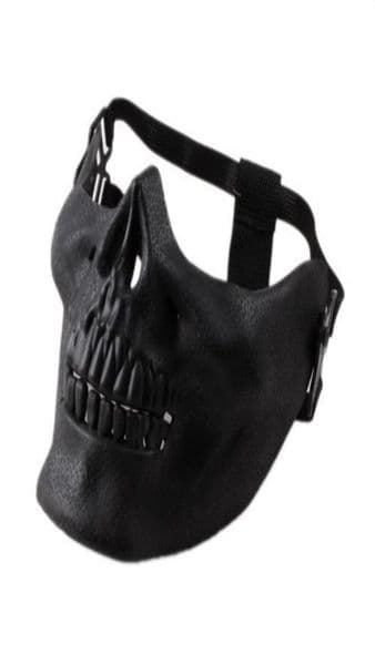 Scary Mask Halloween Skull Skeleton Mask Costume Half Face Masks for Party Cosplay Halloween Party Props Supplies